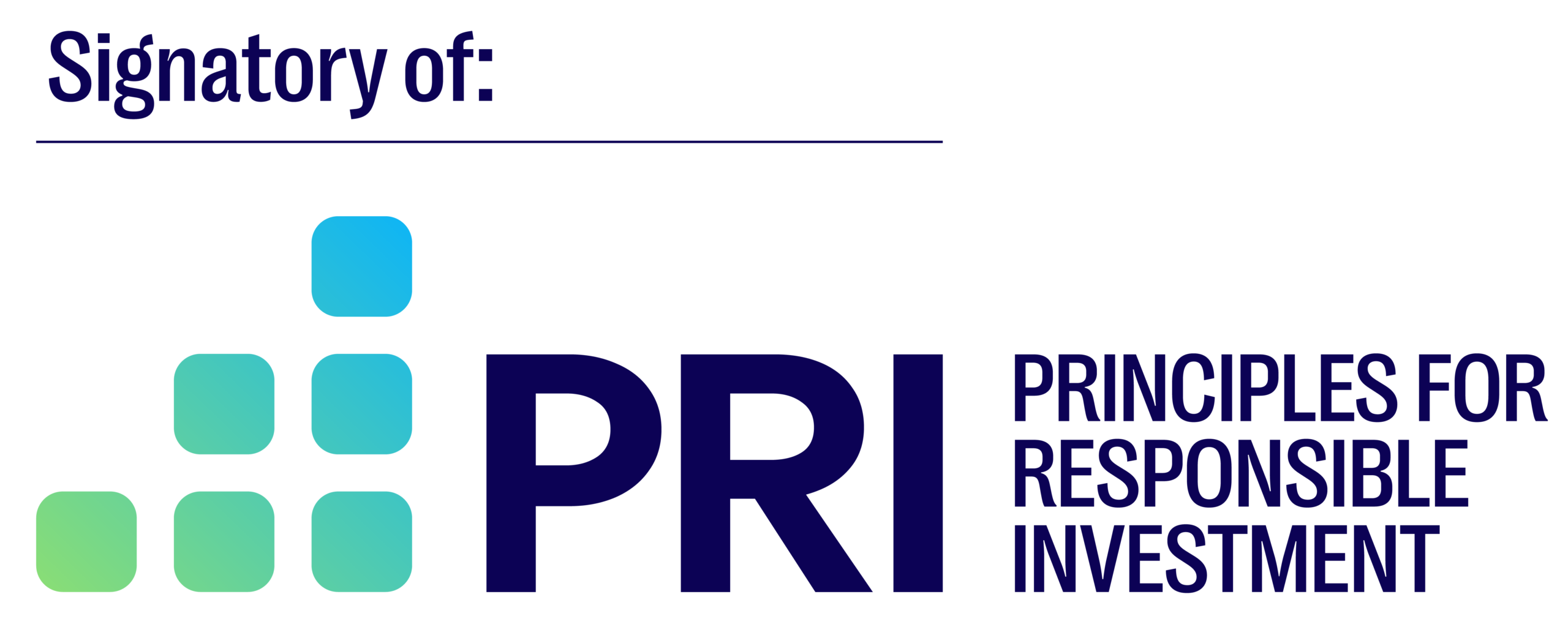 Logo UN PRI - LV 1871 Logo UN PRI