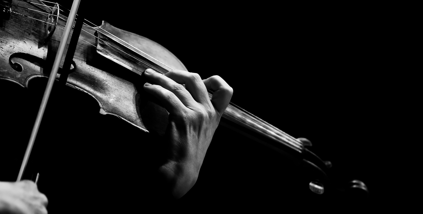gespielte Violine