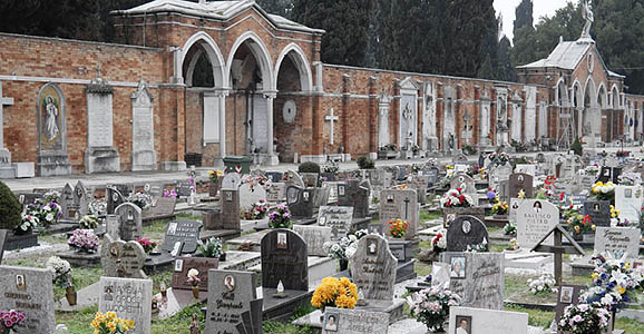 Friedhof in Venedig