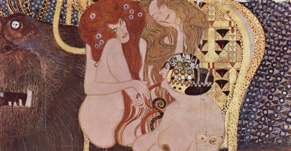 Gustav_Klimt_014_578x300px - LV 1871 Eine der Todsünden ist Wollust.