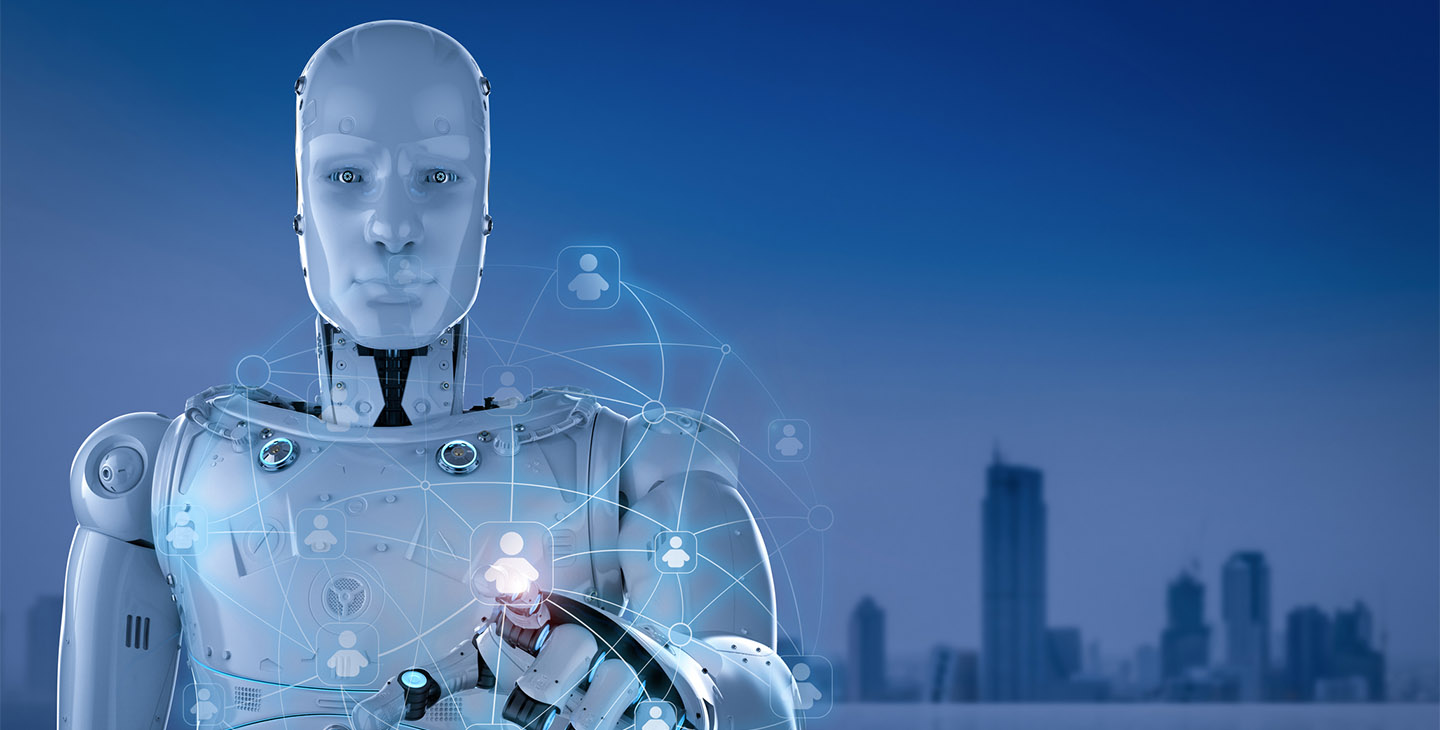 3D-Rendering-Roboter mit Schnittstelle für soziale Netzwerke