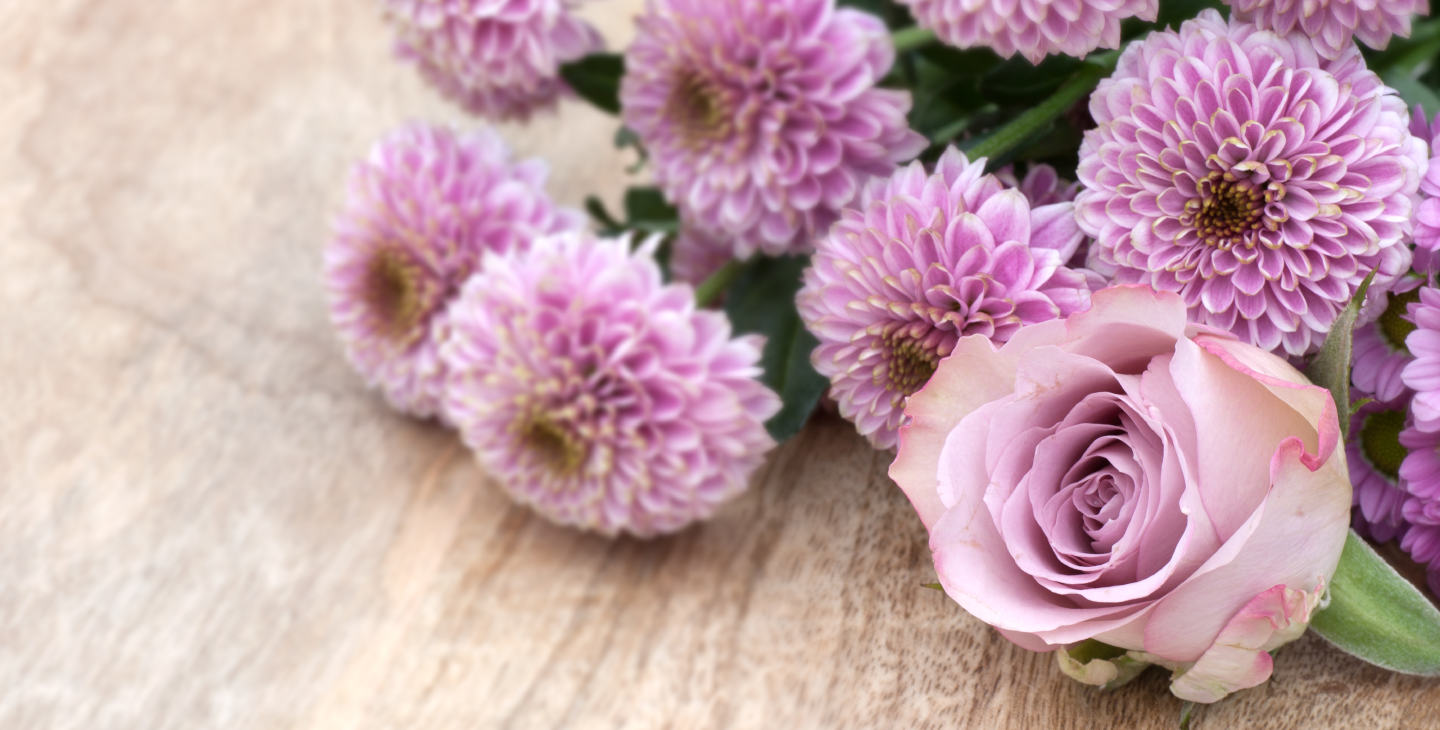 Pinke Blumen