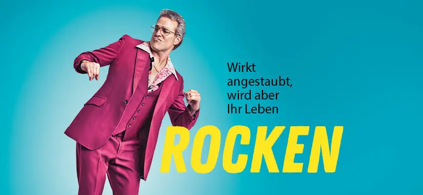 Rocker im pinken Anzug Rocker im pinken Anzug
