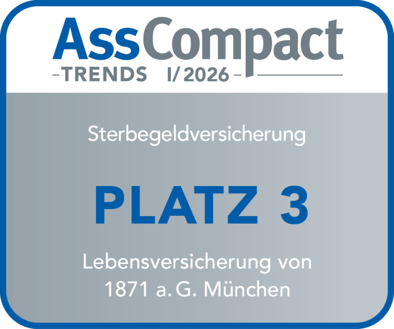 LV 1871 TRENDS I 2024 Sterbegeld Platz 3