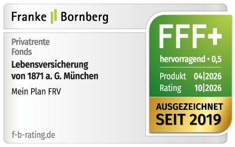 Qualitaetssiegel-10-2026-LV1871-AV-Privat-Fonds-MeinPlanFRV-FFF+_quer - LV 1871 Franke & Bornberg Siegel Privatrente Fonds: Hervorragend für LV 1871 MeinPlan