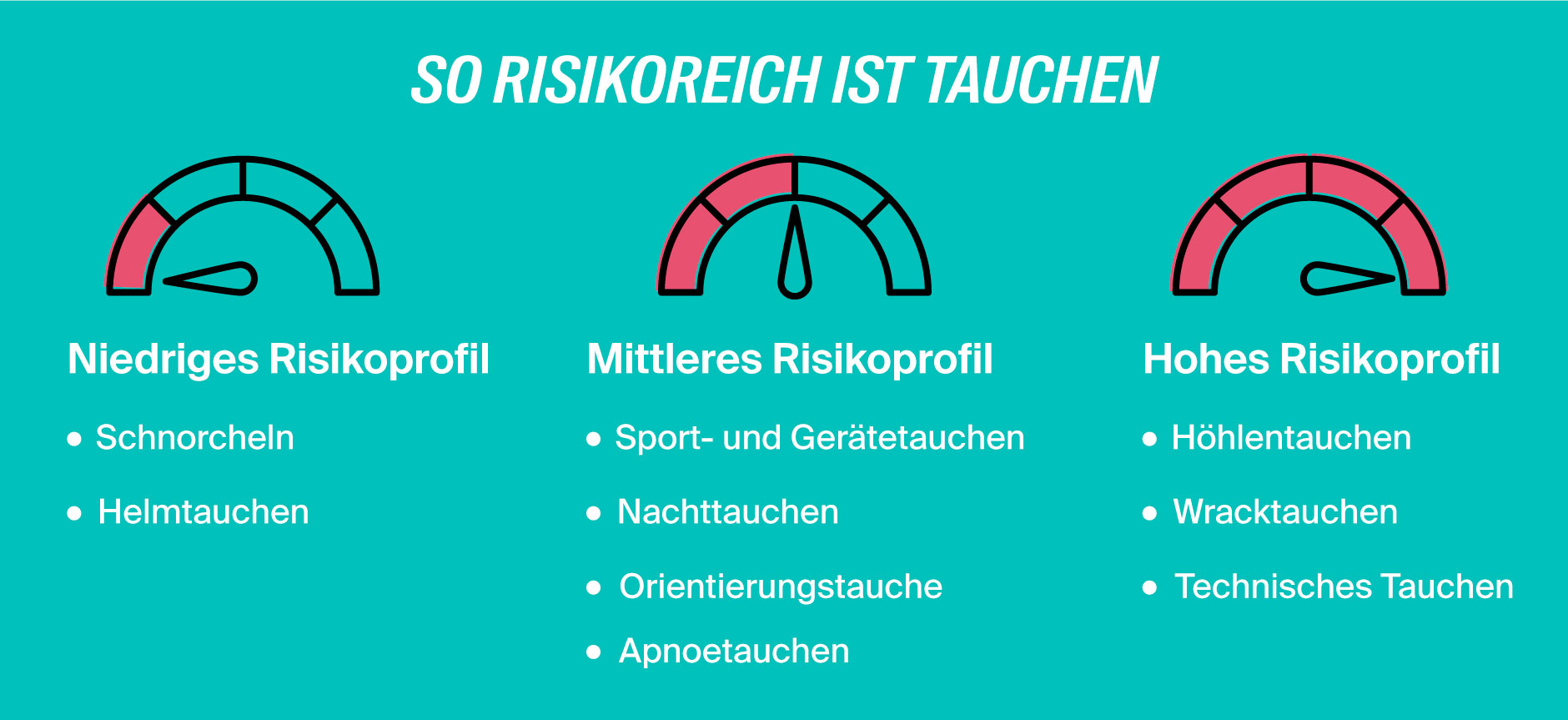 LV1871_Tauchen_Risiko - LV 1871 Risiko je nach Tauchart