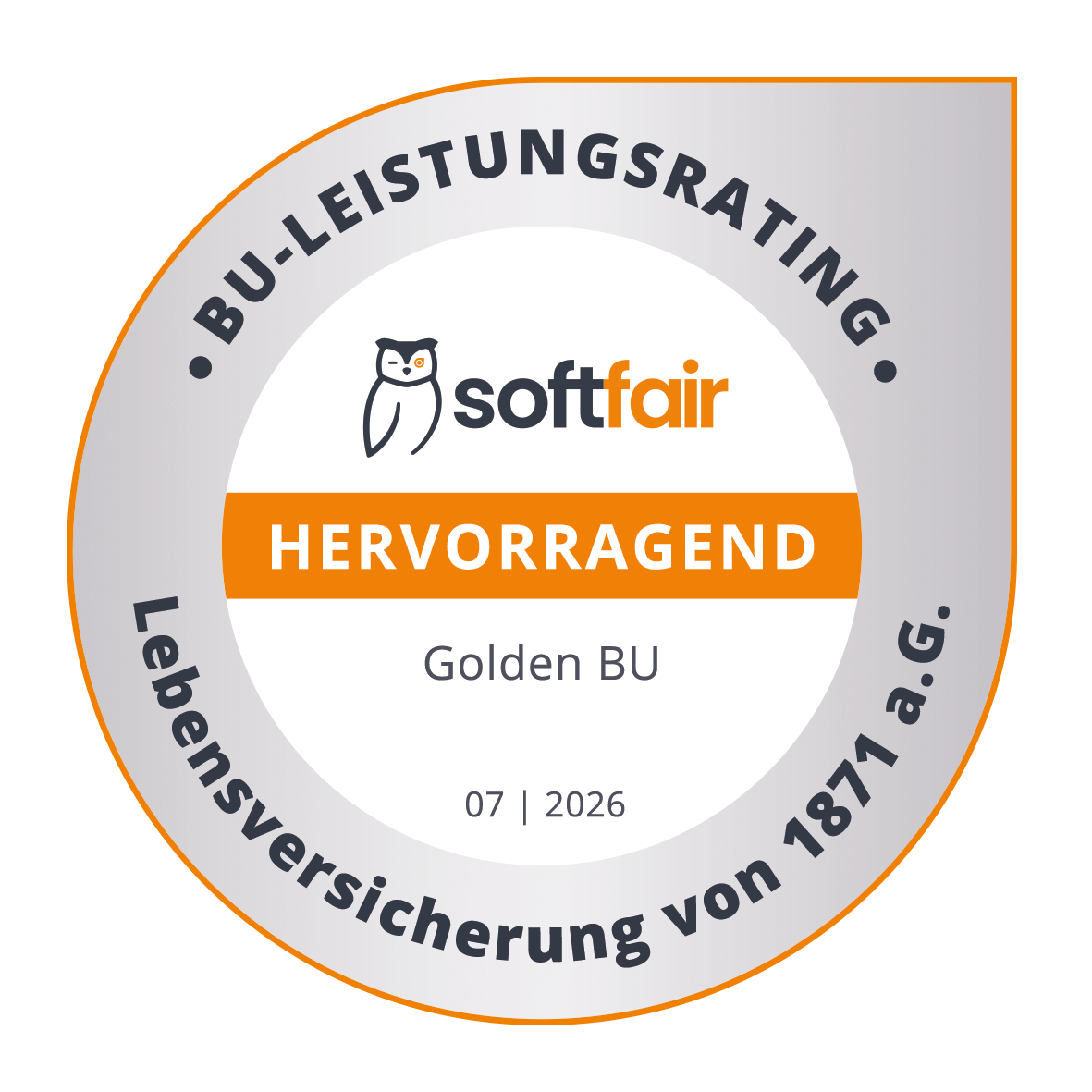 2026_07_softfair BU-Leistungsrating_LV1871_GoldenBU_gültig bis_06_2027 - LV 1871 2026-07_softfair-BU-Leistungsrating_LV1871_Golden-BU
