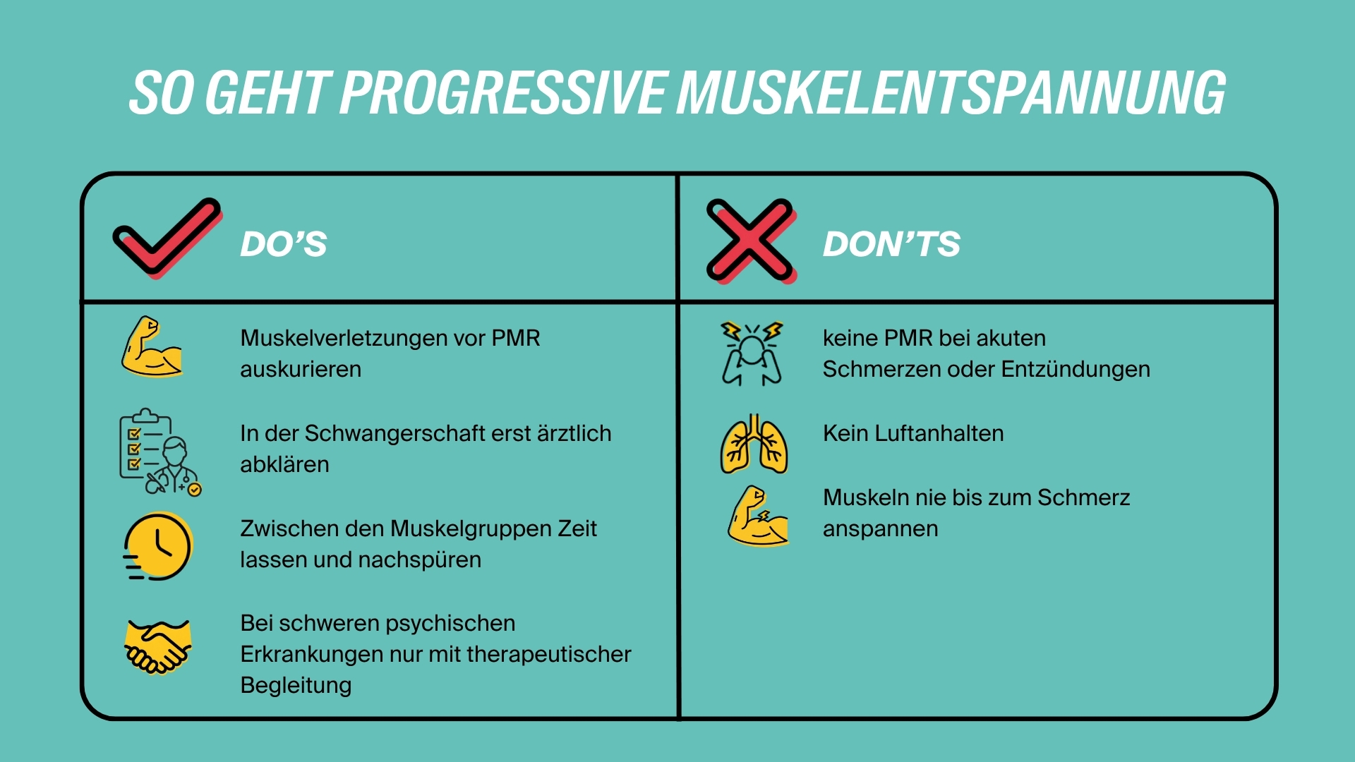 So geht progressive Muskelentspannung