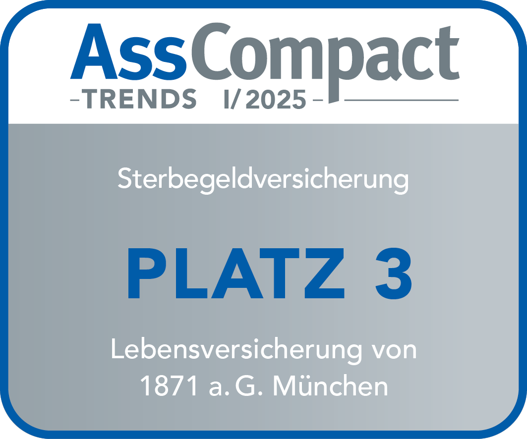 LV 1871 TRENDS I 2024 Sterbegeld Platz 3